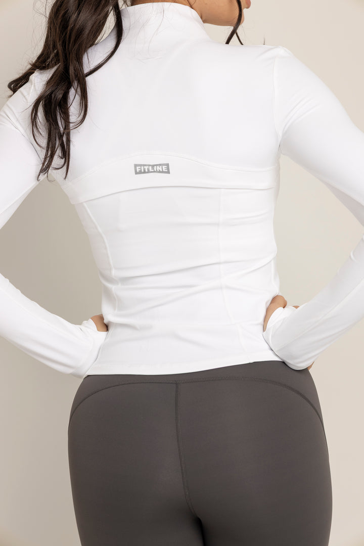 COURT JACKET WHITE – Fitline Col