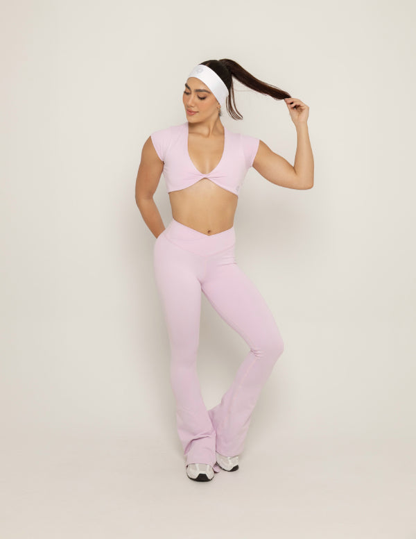 LEGGIN PRETINA BOTA ANCHA -SOFT PINK