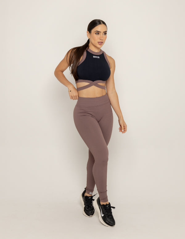 LEGGINS ITALY CHOCOLATE