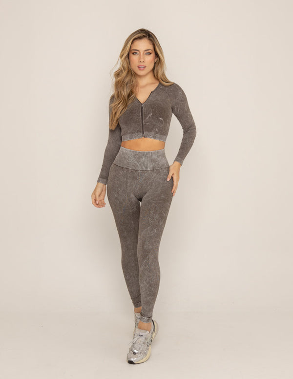 LEGGINS ROMA SEAMLESS MARRÓN