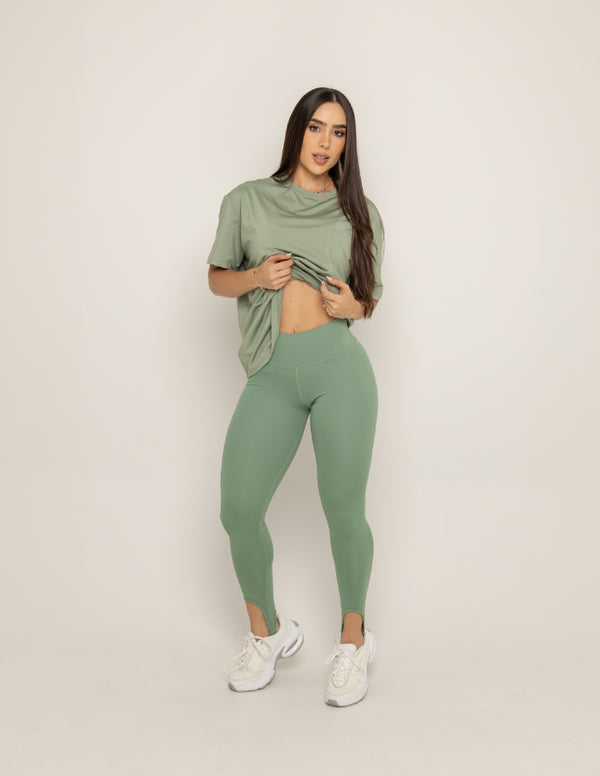 LEGGIN DANCE - MOSS GREEN