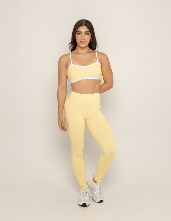 LEGGIN POCKET - LIME YELLOW