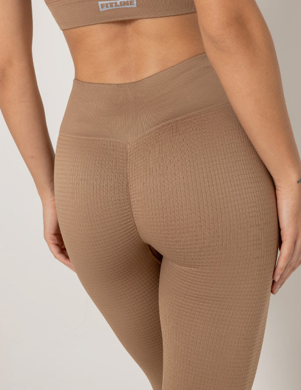 LEGGINS SEAMLESS MOCCA WAFLE