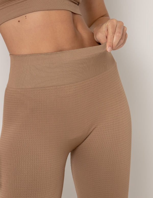 LEGGINS SEAMLESS MOCCA WAFLE