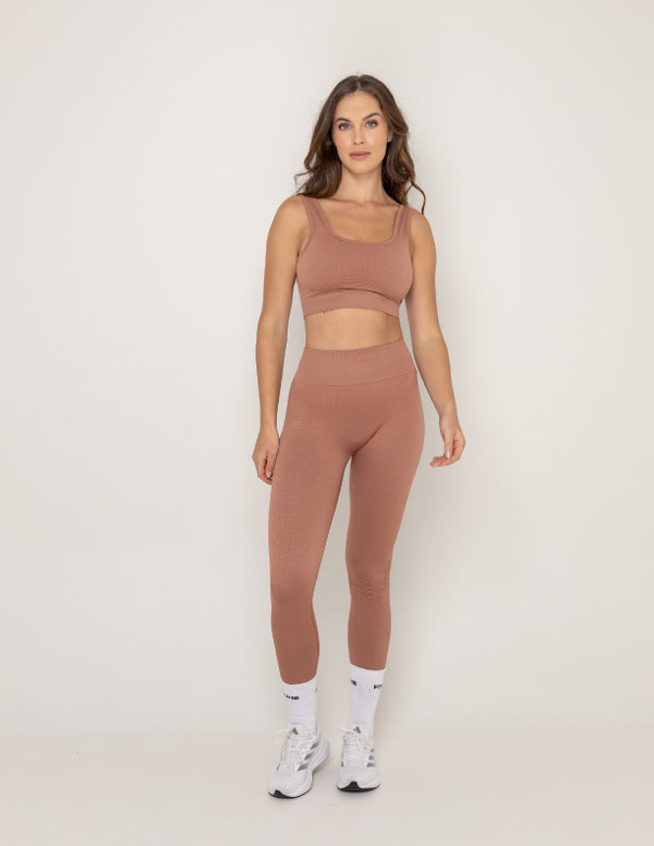 LEGGINS SEAMLESS ROSE WAFLE