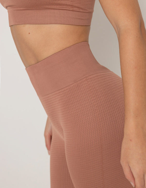 LEGGINS SEAMLESS ROSE WAFLE