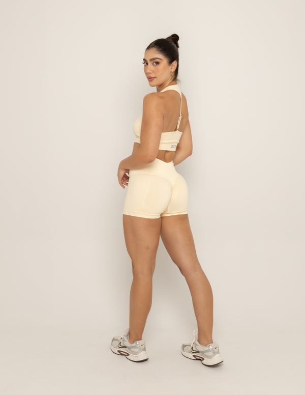 MINI SHORT BC YELLOW