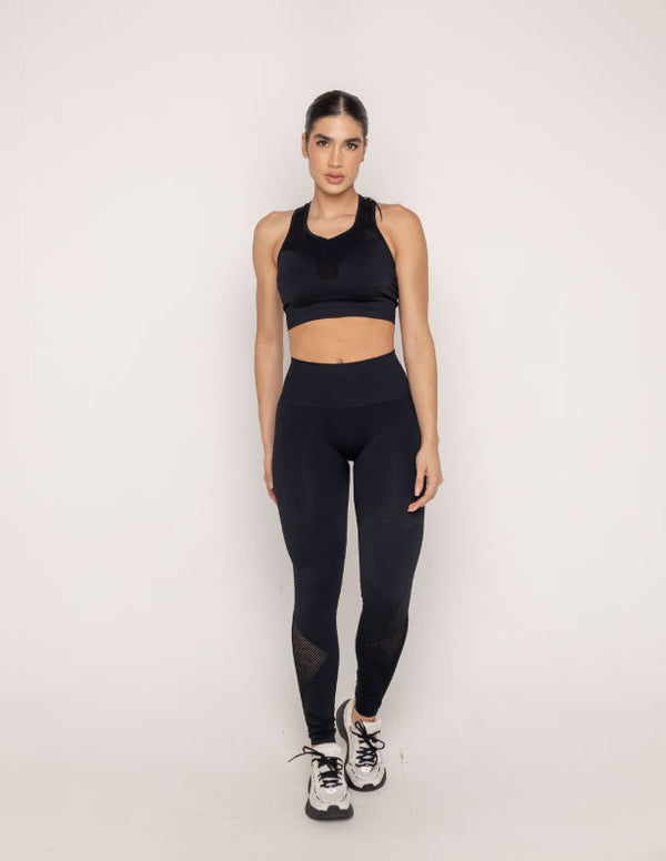 LEGGINS SEAMLESS NEGRO